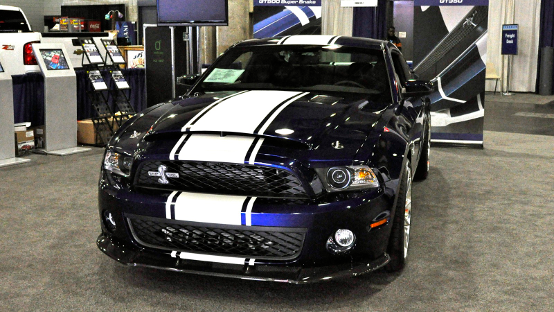 Illustration for article titled Shelby GT500 Super Snake escapes to New York